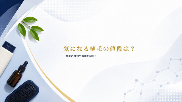 気になる植毛の値段は？植毛の種類や費用を紹介！