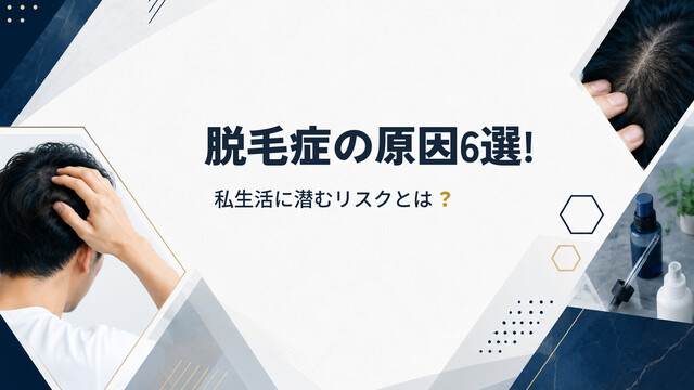 脱毛症の原因6選! 私生活に潜むリスクとは？